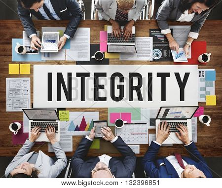 Integrity Ethics Loyalty Moral Motivation Respect Concept