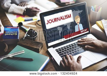 Journalism News Interview Article Content Concept