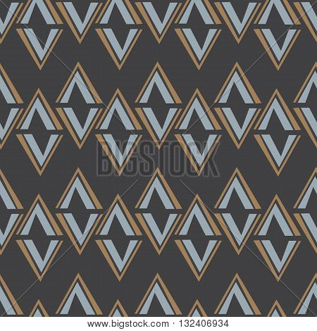 Seamless abstract vector pattern diamond tile texture background