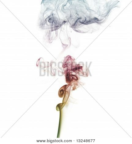 Coloured smoke
