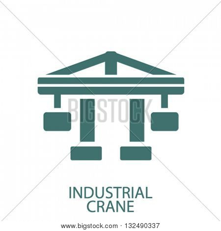 industial crane icon
