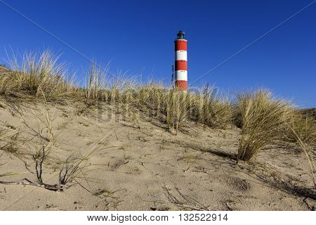 Berck Lighthouse in France on a sunny day