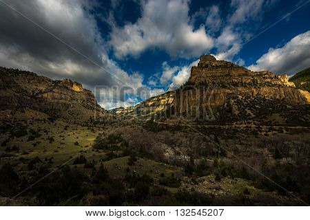 Leigh Creek, Ten Sleep, Canyon