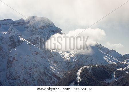 Montañas con nieve, Italia