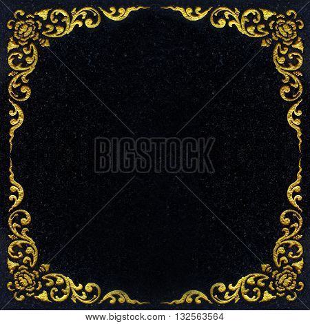Black marbleThe pattern on the marble walls.