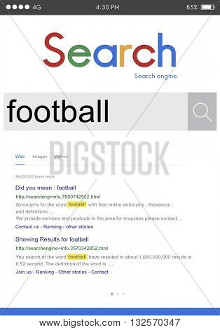 Football Ball Game Goal Hobby Match Sport Concept