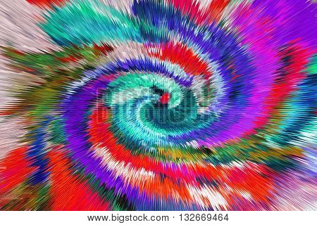 color extrusion floral background bright colorful abstract extrusion blocks and pyramids the gradient for the background and texture 3D extrusion flowers pattern for fabrics and fashion design