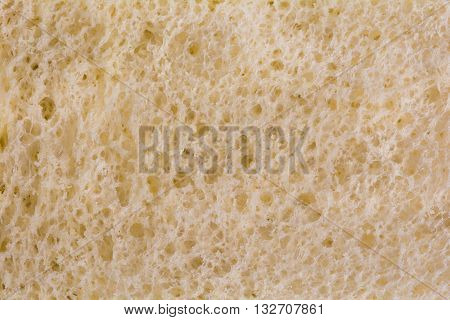 Macro close up of wheat bread with textures