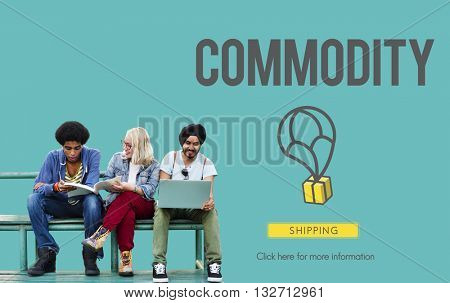 Commodity Distribution Freight Industrial Trade Concept
