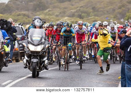MELBOURNE, AUSTRALIA - FEBRUARY 1: The inaugral Cadel Evans Great Ocean Road Race