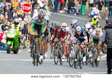 MELBOURNE, AUSTRALIA - FEBRUARY 1: The inaugral Cadel Evans Great Ocean Road Race