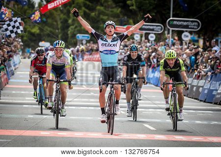 MELBOURNE, AUSTRALIA - FEBRUARY 1: The inaugral Cadel Evans Great Ocean Road Race