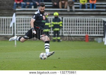 HRADEC KRALOVE 04/04/2015 _ Tomas Koubek. Match between FC Hradec Kralove and AC Sparta Praha