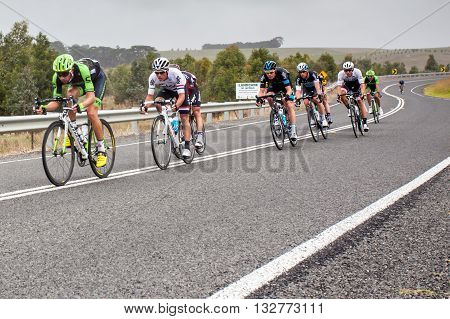 MELBOURNE, AUSTRALIA - FEBRUARY 1: The inaugral Cadel Evans Great Ocean Road Race