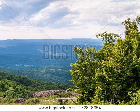View From Papiya Peak In Bulgarian Strandzha
