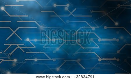 Binary Data connection lines background graphic illustration design modern image