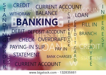 Banking Business Essential Backdrop.