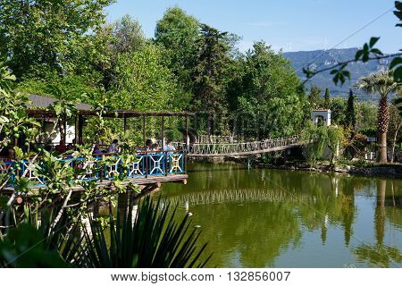 Natural Park With Lake