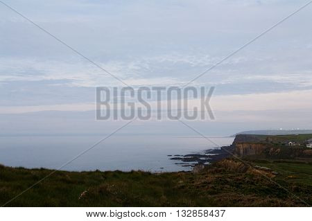 View From The Coastal Path Between Widemouth Bay And Bude