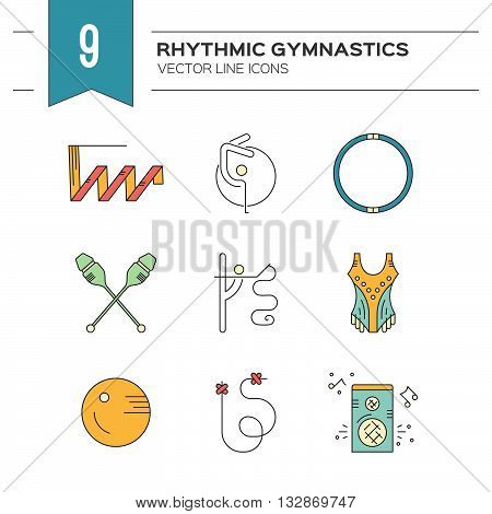 Rhythmic Gymnastics Icons