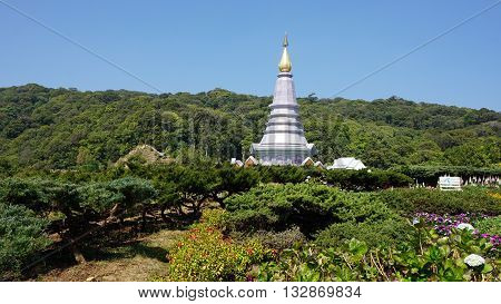 Pagode At Doi Inthanon