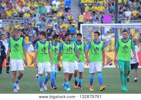 Brazilian National Team Substitutes During Copa America Centenario