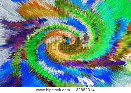 color extrusion floral background bright colorful abstract extrusion blocks and pyramids the gradient for the background and texture 3D extrusion flowers pattern for fabrics and fashion design