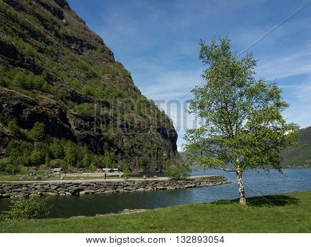 the wonderfull fjoerd of flam in norway