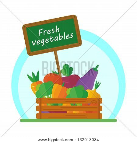 Vegetables In A Box