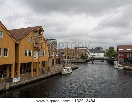 the nice City of kristiansand in norway