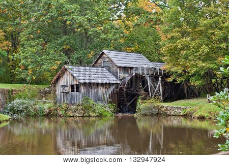 Mabry's Mill along the Blue Ridge Parkway, Virginia