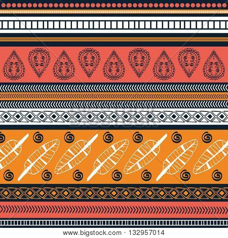 Bohemio concept with icon design, vector illustration 10 eps graphic.