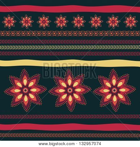 Bohemio concept with icon design, vector illustration 10 eps graphic.