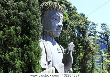 A large stately buddha at genting malaysia