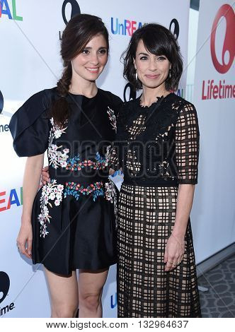 LOS ANGELES - JUN 04:  Shiri Appleby & Constance Zimmer arrives to the 'UnReal' FYC ATAS Event  on June 04, 2016 in Hollywood, CA.                