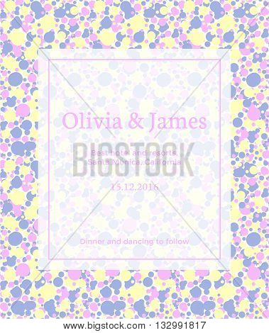 vector weddin invitation wedding invitation template modern geometric invitation design