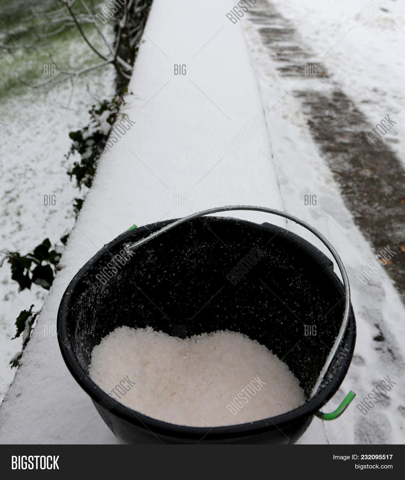 Black Bucket Full Salt Image & Photo (Free Trial) Bigstock