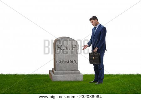 Insolvent businessman having difficulty raising finance for inve