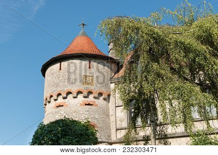 Castle Lichtenstein - Auxiliary Building With Tower