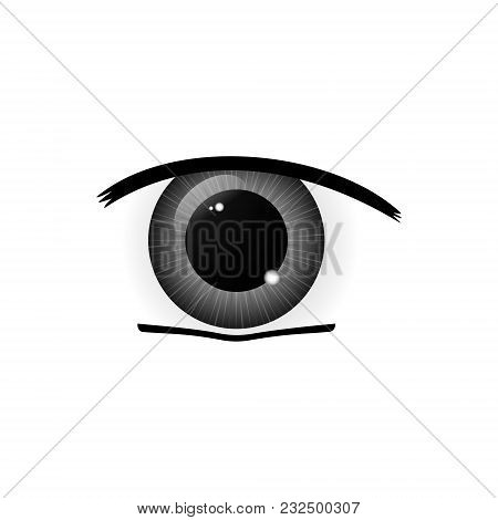 Human Eyes Closeup