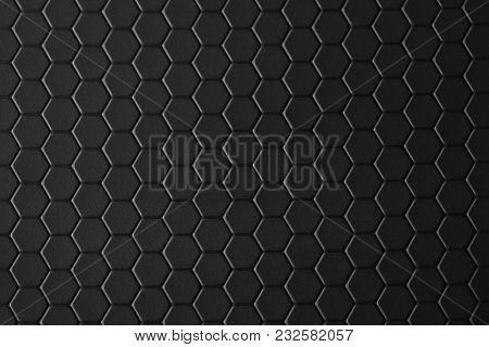 honeycomb teflon black background