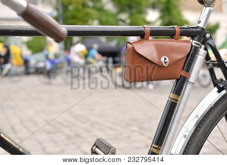 Parts Of The Retro Bike. Details. Old.