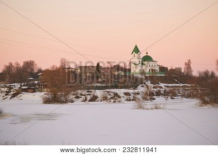 Gomel, Belarus - March 24, 2018: Church Of St. Nicholas The Wonderworker.