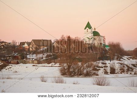 Gomel, Belarus - March 24, 2018: Church Of St. Nicholas The Wonderworker.