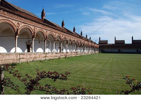 Certosa Di Pavia eller Charterhouse af Pavia