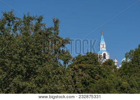 Spaso - Preobrashensky The Saviour Cathedral On Valaam Island Among The Trees