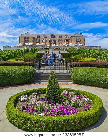 Napa Valley, Ca Usa - 08/06/2013 - Domaine Carneros Winery