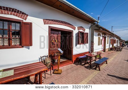 Restaurant In Wine Cellar In Villany, Baranya, Hungary, Europe