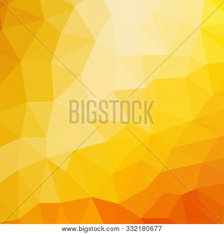 Yellow Grid Mosaic Background, Creative Design Templates. Eps 10