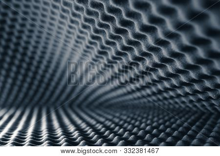acoustic foam abstract grey background